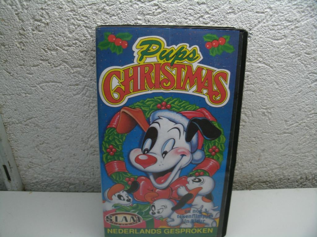 vhs 50a pups christmas, Alle leeftijden, Ophalen of Verzenden, Gebruikt