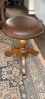 Antieke piano kruk, Ophalen of Verzenden