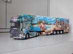 Tekno J.Schmid Transporte Herpa Scania 4serie, Ophalen of Verzenden, Zo goed als nieuw, Bus of Vrachtwagen, Tekno