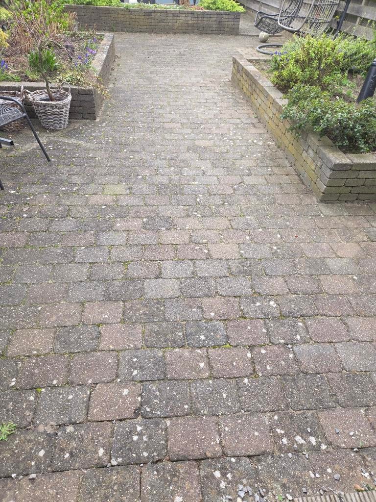 Gratis!!!!! Cobblestone tuintegels, Ophalen of Verzenden, Gebruikt, Beton, Terrastegels