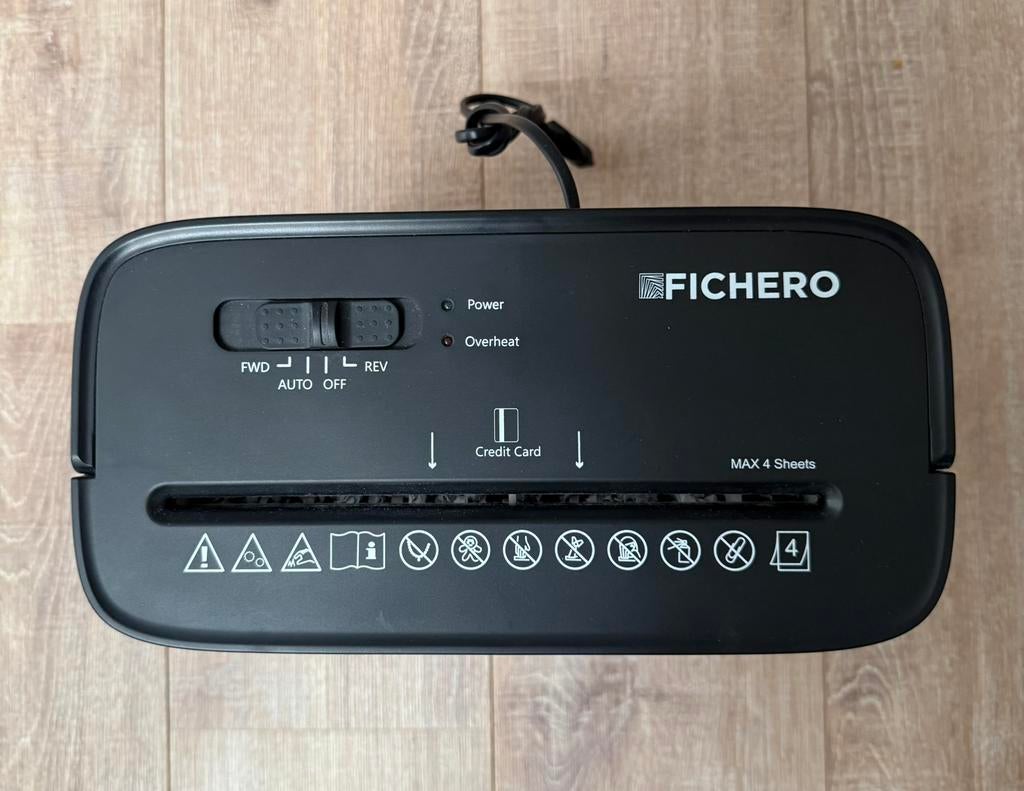 Papier versnipperaar, Ophalen of Verzenden, Zo goed als nieuw