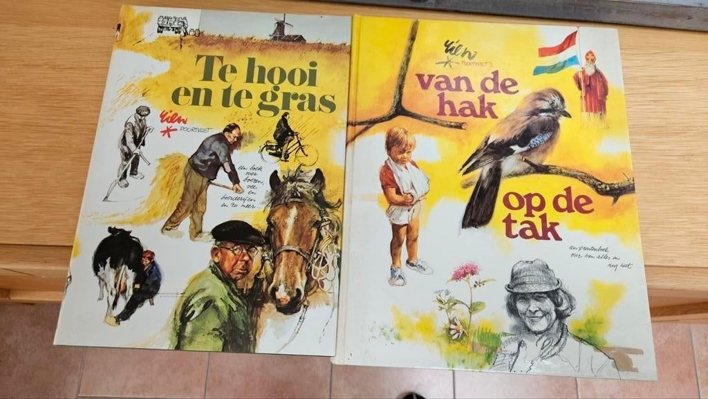 Rien Poortvliet boeken, Boeken, Overige Boeken, Ophalen of Verzenden, Gelezen
