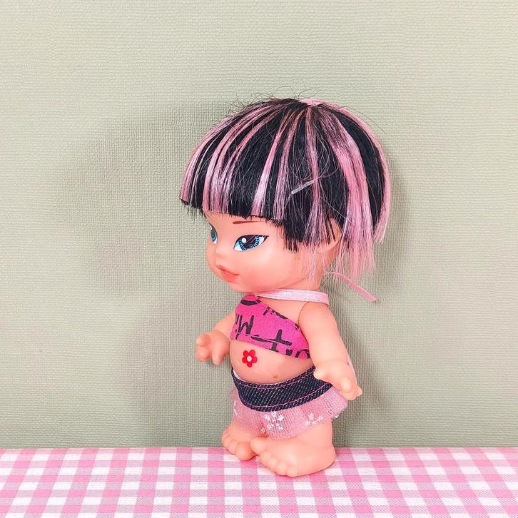 Famosa Jaggets pop doll Shashi-Mi 14 cm, Verzamelen, Poppen, Zo goed als nieuw, Pop, Ophalen of Verzenden