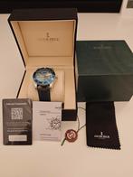 Jacob Zech Athena Z9. 1565.005 in perfecte staat!, Overige merken, Leer, Staal, Polshorloge