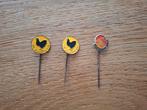Vintage speldjes pins prikkers De zwarte kip, Verzamelen, Speldjes, Pins en Buttons, Ophalen of Verzenden