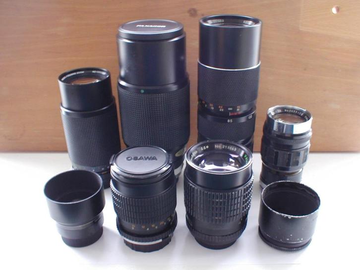 oude lenzen voor Canon Olympus Minolta M42, Audio, Tv en Foto, Fotografie | Lenzen en Objectieven, Gebruikt, Telelens, Zoom, Ophalen of Verzenden