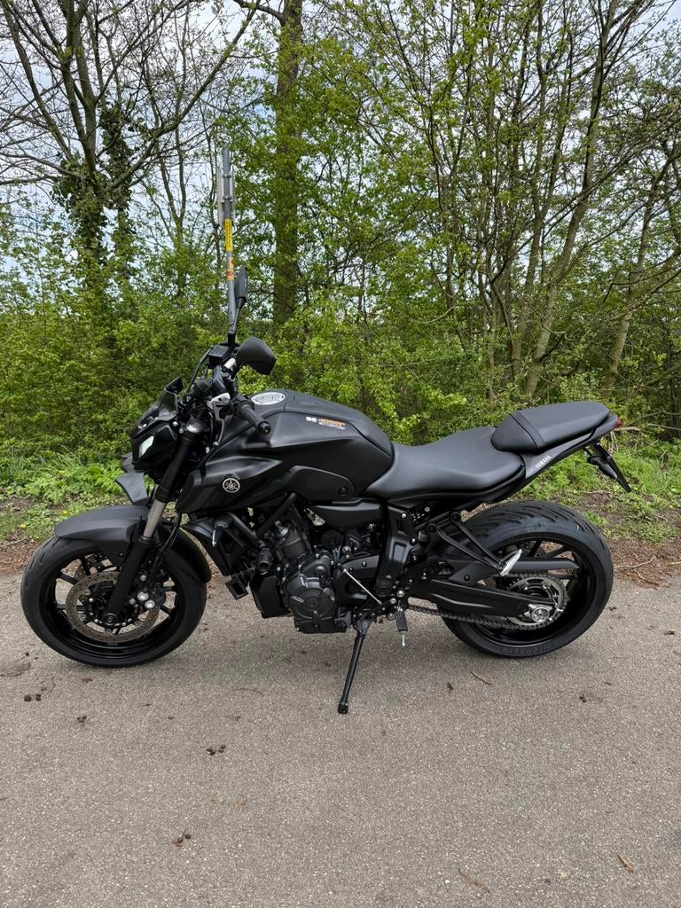 Yamaha MT07, Ophalen