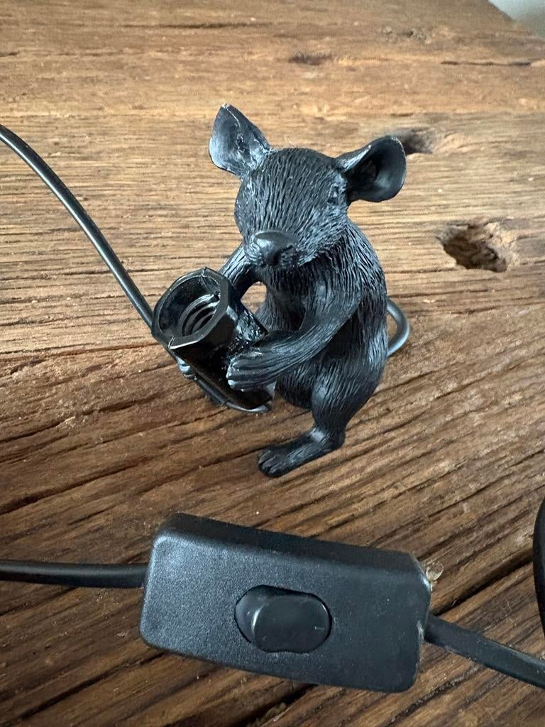 Unieke Muis Lamp - Decoratieve Tafellamp, Ophalen of Verzenden, Nieuw