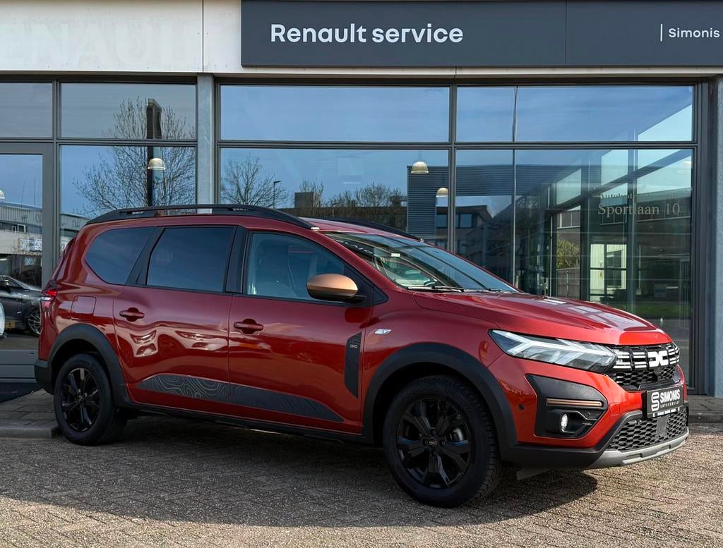 Dacia Jogger 1.0 TCe 110 Extreme 5p. | A. Camera | Aut. Airc, Auto's, Dacia, Stof, Gebruikt, Zwart, Bruin