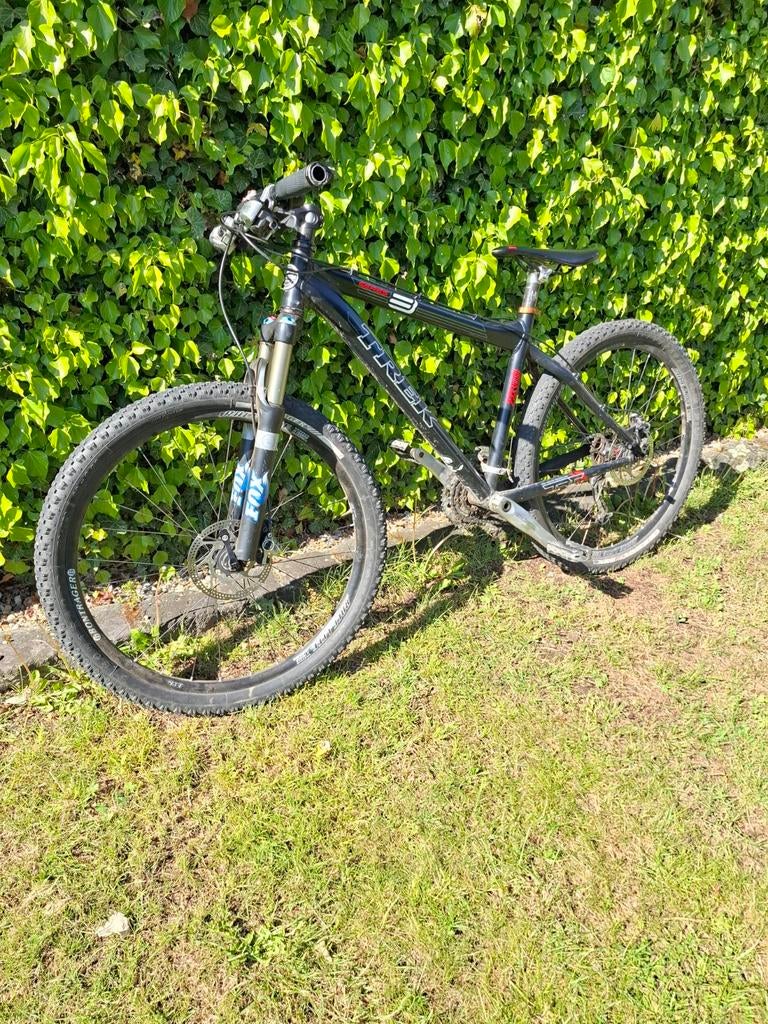 Trek carbon hardtrail mountainbike maat S, met fox 32 f100., Ophalen, Gebruikt, Hardtail, Velgrem