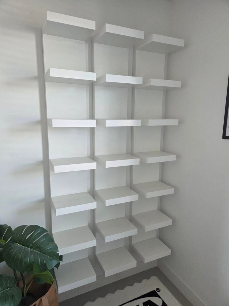 IKEA "LACK" Wandrek - Wit - 30x190 cm, Huis en Inrichting, Ophalen of Verzenden, Zo goed als nieuw