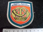 folie sticker regiment infanterie Menno van Coehoorn logo, Verzamelen, Verzenden, Zo goed als nieuw, Bedrijf of Vereniging