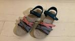 Teva Tirra sandalen mt 36 - petrol, roze, lila, Ophalen of Verzenden, Gedragen, Overige kleuren, Slippers