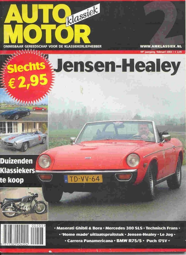 Auto Motor Klassiek 2 2003 Maserati Bora, Ghibli, MB 300, Ophalen of Verzenden, Nieuw, Mercedes
