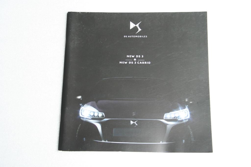 Folder Citroen DS3 / DS3 Cabrio (2013) (55), Ophalen of Verzenden, Nieuw, Citroën