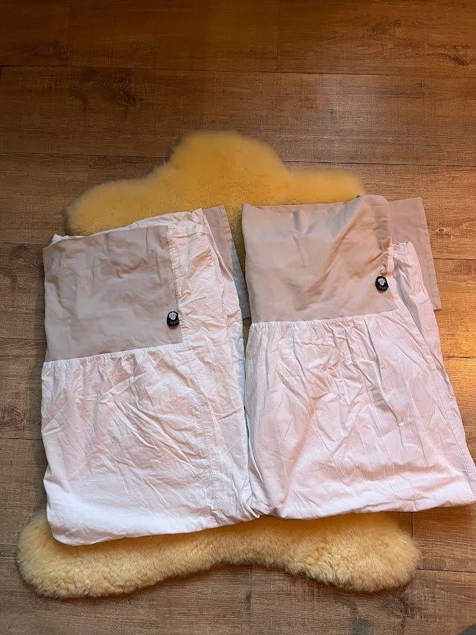 2x Fedde en Kees nunki doorgroeibed laken 70x 140cm, Kinderen en Baby's, Ophalen of Verzenden, Zo goed als nieuw, 100 cm of meer