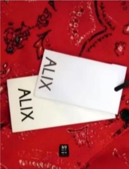 ALIX the Label - Prachtige blouse maat S - Nieuw €120, Alix the label, Nieuw, Ophalen of Verzenden, X