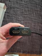 HDMI SPLITTER 2 IN EN EEN OUT NIEUW, Ophalen of Verzenden, Zo goed als nieuw
