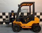Kinder Heftruck - soft start - leren zit - 12 volt - RC, Ophalen of Verzenden, Nieuw, Afstandsbediening