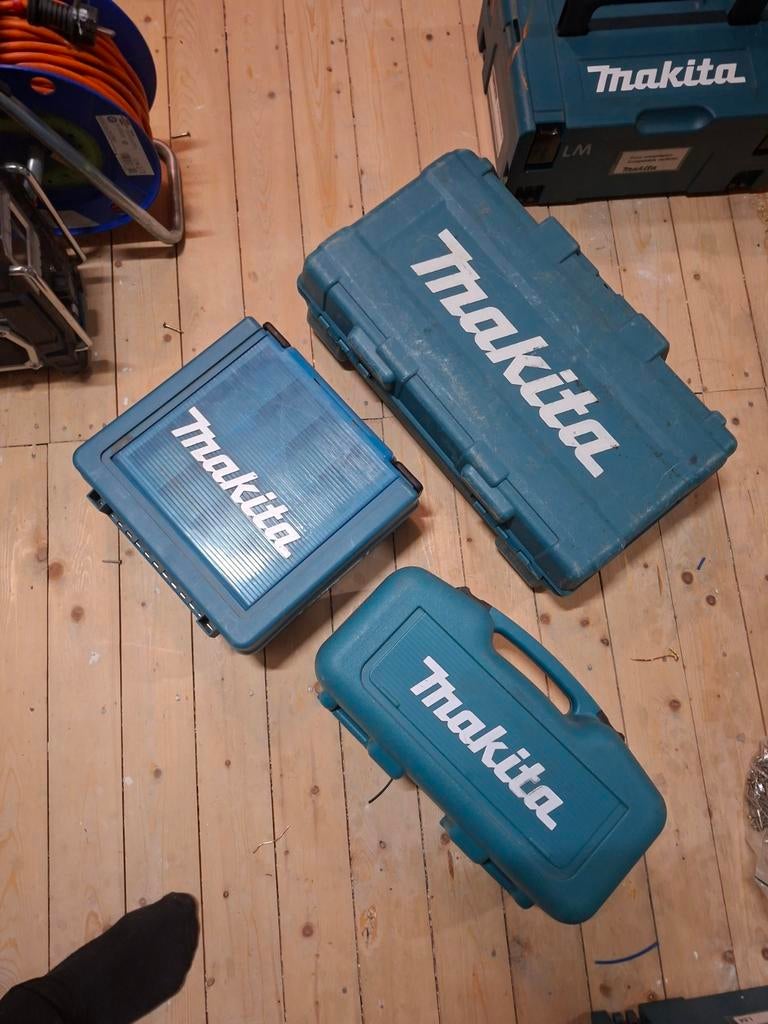 Makita kisten/koffers voor gereedschap (3 stuks), Doe-het-zelf en Verbouw, Gereedschapskisten, Gebruikt, Ophalen