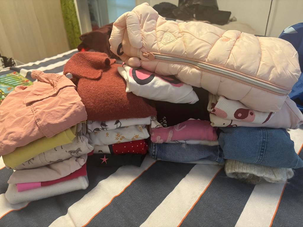 Pakketje meiden kleding maat 80 5 euro, Kinderen en Baby's, Babykleding | Maat 80, Ophalen of Verzenden, Zo goed als nieuw, Meisje