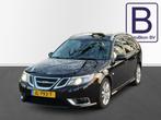 Saab 9-3 Sport Estate 2.8 T V6 Aero Top onderhouden, Auto's, Saab, Gebruikt, Traction-control, Zwart, Leder