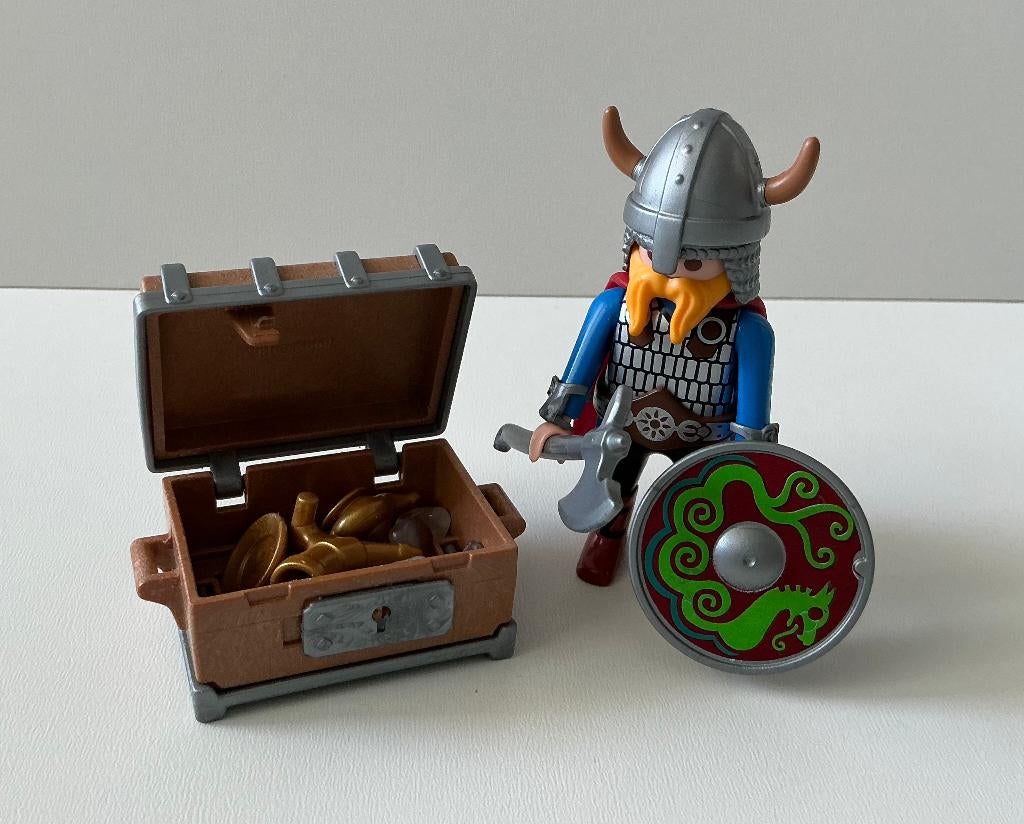 playmobil 5371 viking met schat, Ophalen of Verzenden, Gebruikt, Complete set