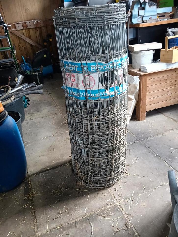 Zwaar kwaliteit schapengaas, 1.00m hoog, 50m rol, Tuin en Terras, Gaas en Draad, Nieuw, Gaas, 20 meter of meer, Ophalen