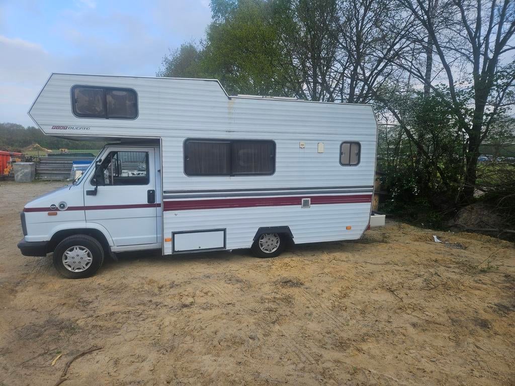 Mooie camper (Belastingvrij), Caravans en Kamperen, Integraal, Chemisch toilet, Buitenlamp, Fiat