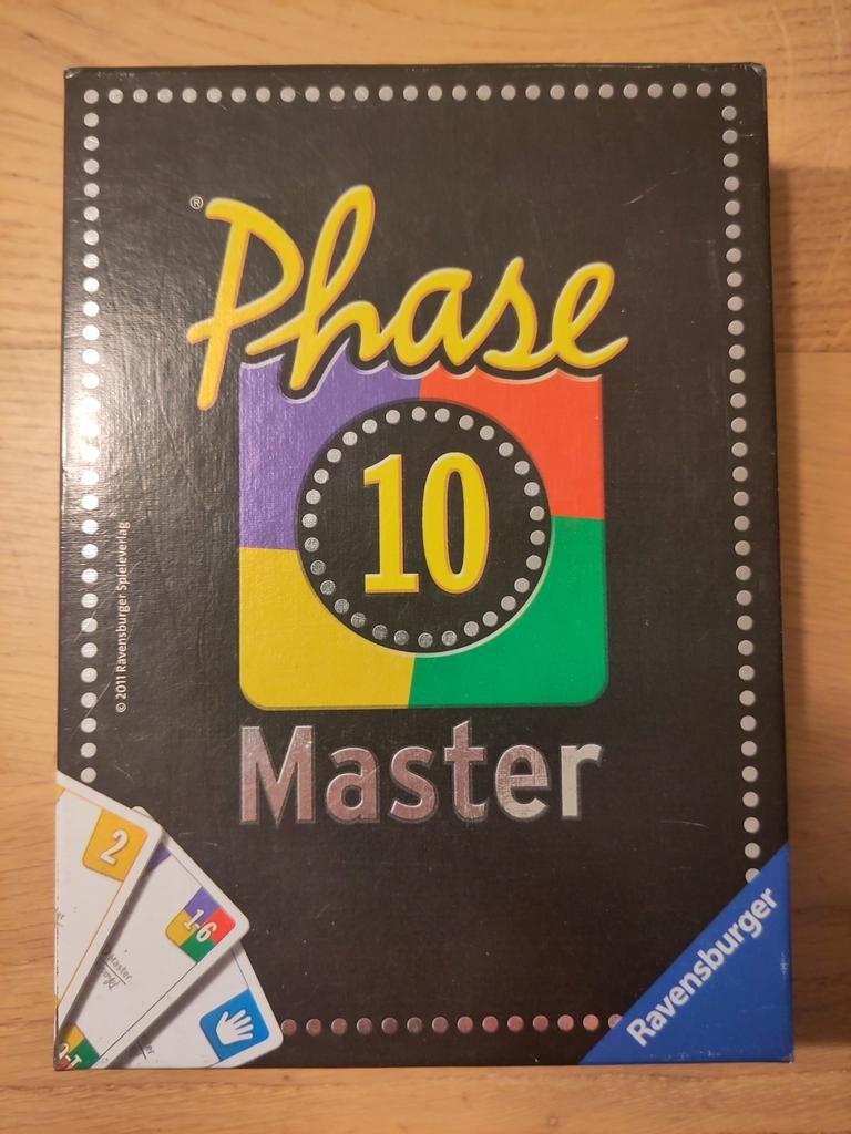 Phase 10 Master, Vijf spelers of meer, Ophalen of Verzenden, Gebruikt, Ravensburger
