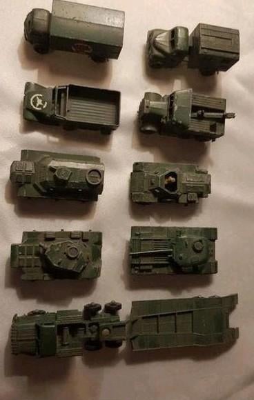 Lesney Matchbox legervoertuigen jaren '50/'60 - Set, Ophalen of Verzenden, Landmacht, Nederland