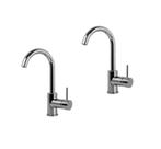 2xFIMA CARLO FRATTINI SPILLO UP WASTAFELKRAAN CHROOM (setje), Niet ingevuld, Niet ingevuld, Nieuw, Ophalen of Verzenden