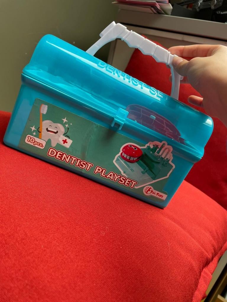 Leuke speelgoed tandarts set voor kinderen, Ophalen of Verzenden