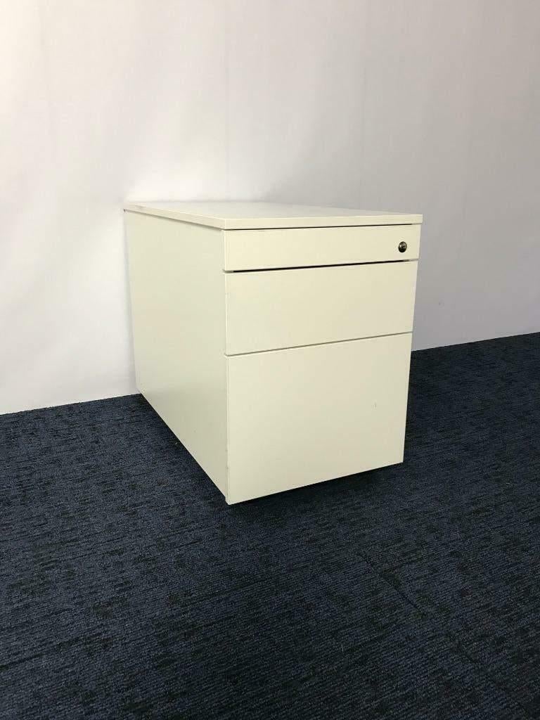 Vepa ladeblok, wit, 1 pennenlade, 1 lade, 1 hangmap lade