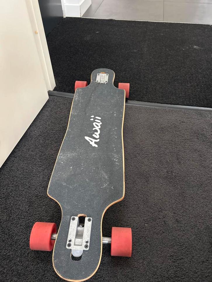 Awaii Longboard - Perfect voor cruisen!, Sport en Fitness, Skateboarden, Gebruikt, Skateboard, Longboard, Ophalen of Verzenden