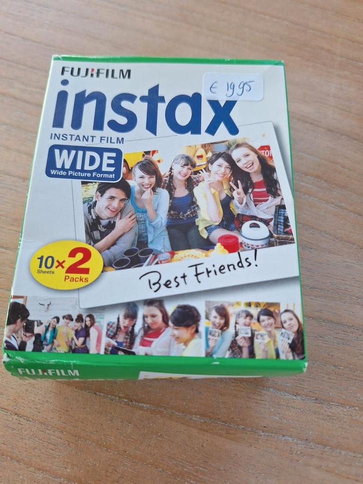Instax Wide Instant Film - Nieuw in doos, over datum, Audio, Tv en Foto, Fotografie | Fotopapier, Nieuw, Ophalen of Verzenden