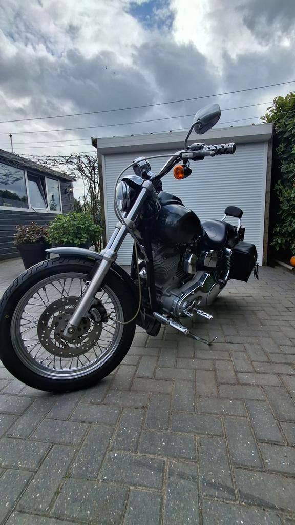 Harley-Davidson Chopper Dyna, Motoren, 2 cilinders, Meer dan 35 kW, Handgeschakeld, Chopper