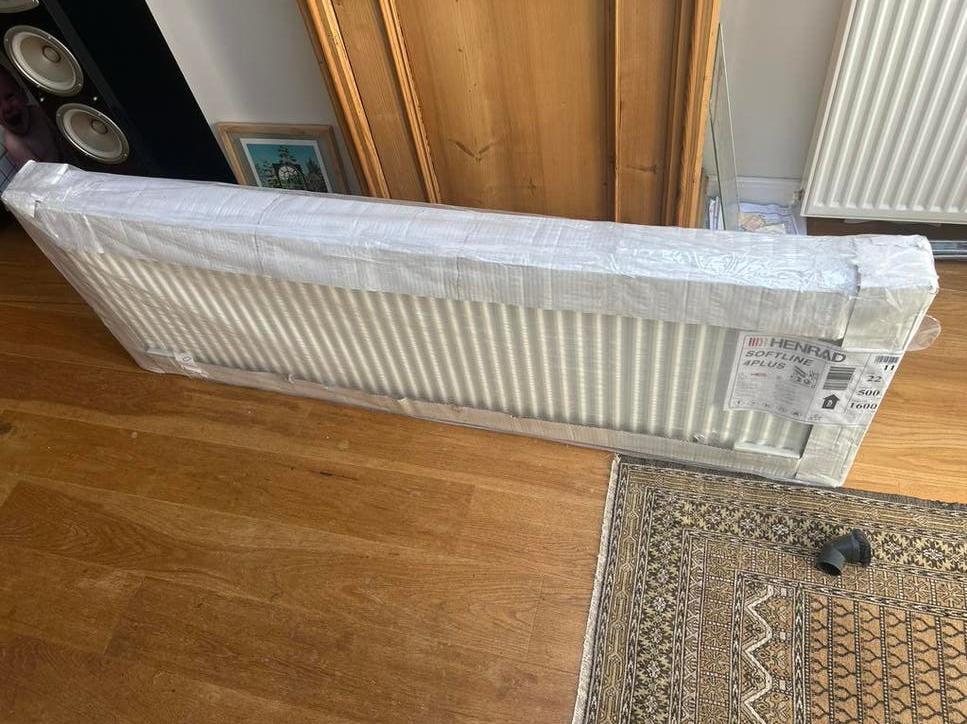 Nieuwe Henrad softline radiator 500x1600 T22, Ophalen, 30 tot 80 cm, Radiator, Nieuw
