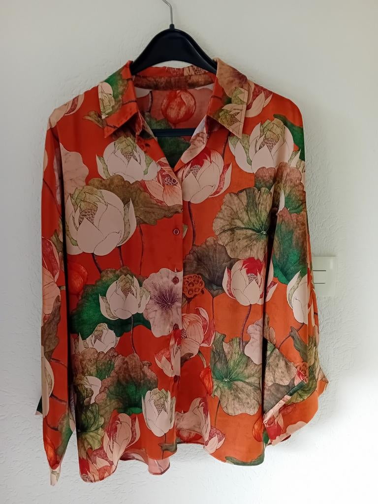 Blouse, meerkleurig, Maat L, Ophalen of Verzenden, Nieuw, Maat 42/44 (L), Overige kleuren