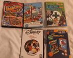 5 PC cd-roms (spellen), Puzzel en Educatief, Gebruikt, 1 speler, Eén computer