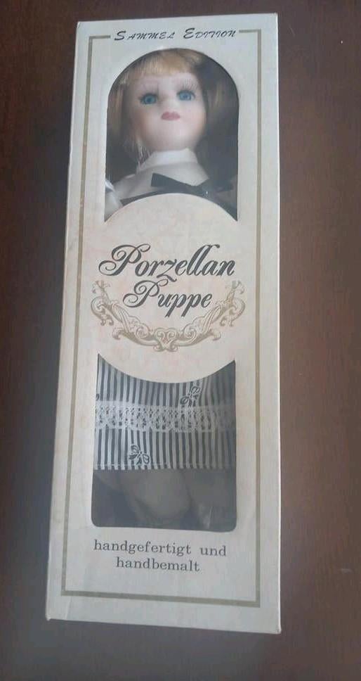 Porseleinen Diana pop voor verzamelaars Nieuw in doos, Ophalen of Verzenden