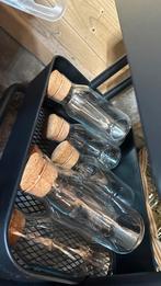 6 Glazen Potjes - Ideaal voor specerijen!, Ophalen of Verzenden, Zo goed als nieuw