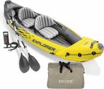 Intex Kajak Explorer K2 Tweepersoons Boot - Geel, Watersport en Boten, Ophalen, Opblaasbaar, Zo goed als nieuw, 2-persoons