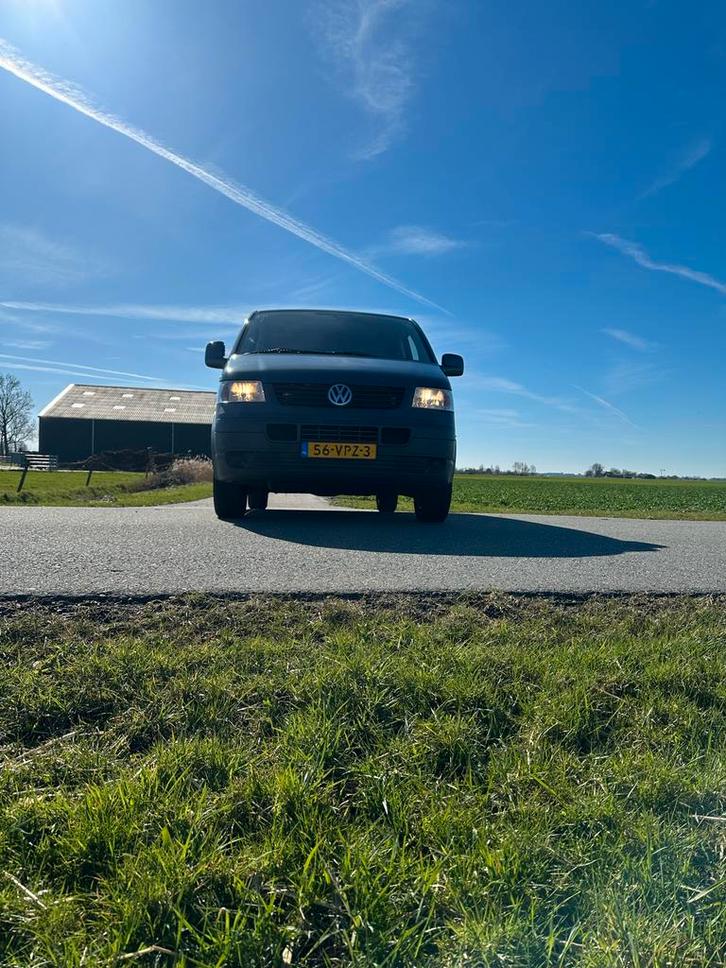 Volkswagen Transporter Bestel 2.5 D 96KW Dubbele cabine, Auto's, Bestelauto's, Particulier, ABS, Airbags, Airconditioning, Centrale vergrendeling