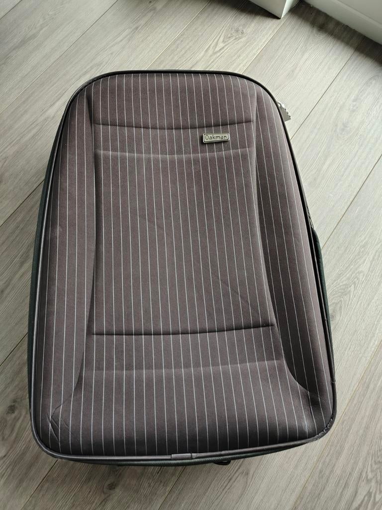 Oakman Koffer - 68x45x20 cm, Sieraden, Tassen en Uiterlijk, Koffers, Wieltjes, Gebruikt, Zacht kunststof, 35 tot 45 cm