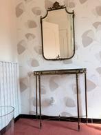 Klassieke console tafel met spiegel, Ophalen, Zo goed als nieuw, 50 tot 100 cm, Minder dan 100 cm