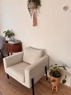 Ikea Koarp fauteuil (als nieuw) met stoffen bekleding, Huis en Inrichting, Fauteuils, Ophalen, Minder dan 75 cm, Scandinavisch