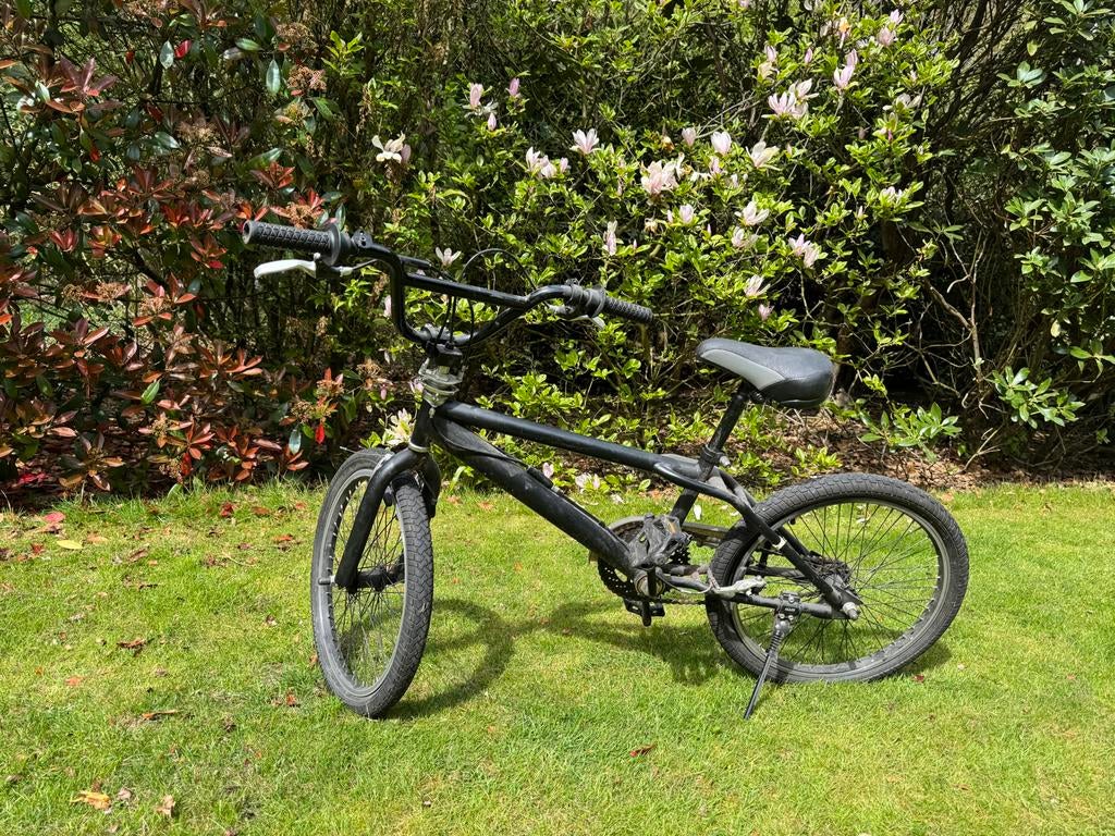 Zwarte crossfiets 20 inch, Ophalen, Gebruikt, Staal, V-brakes