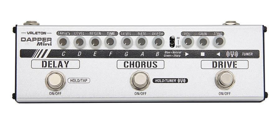 Valeton Dapper Mini multi-effectpedaal, ., Chorus, Nieuw, Ophalen of Verzenden
