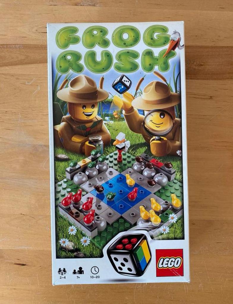 LEGO 3854 Frog Rush (spel), Kinderen en Baby's, Speelgoed | Duplo en Lego, Zo goed als nieuw, Lego, Overige typen, Overige thema's
